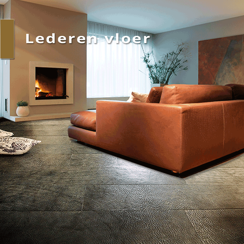 Lederen vloer woning Lederen vloer woning