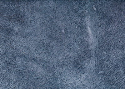 VINTAGE Blue Graphite lederen vloeren en lederen wanden