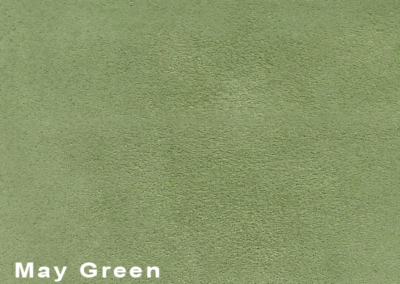 SUÈDE May Green lederen vloeren en lederen wanden