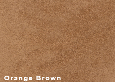 SUÈDE Orange Brown lederen vloeren en lederen wanden